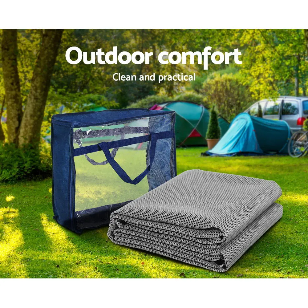5M X 2.5M Annex Matting Floor Mats Mesh Caravan Camping Annexe