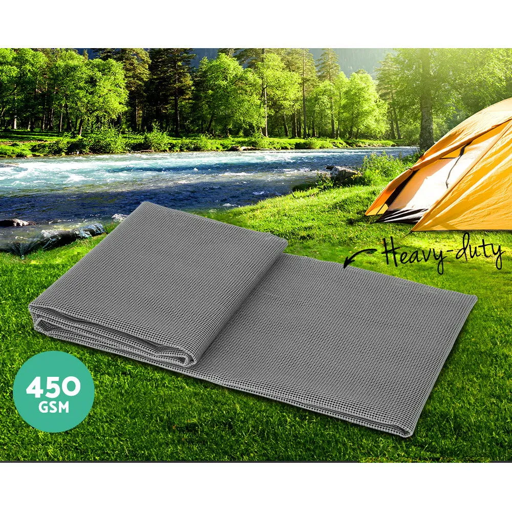 5M X 2.5M Annex Matting Floor Mats Mesh Caravan Camping Annexe
