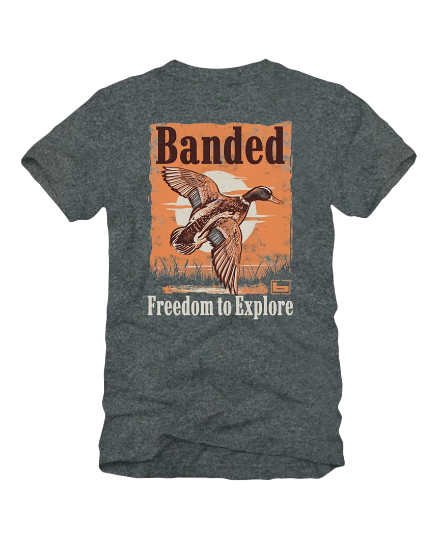 Banded Flying Mallard Short Sleeve Tee