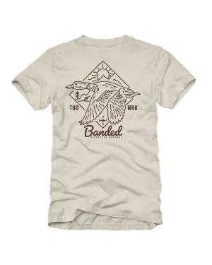 Banded Minimalistic Lifestyle Short Sleeve Tee