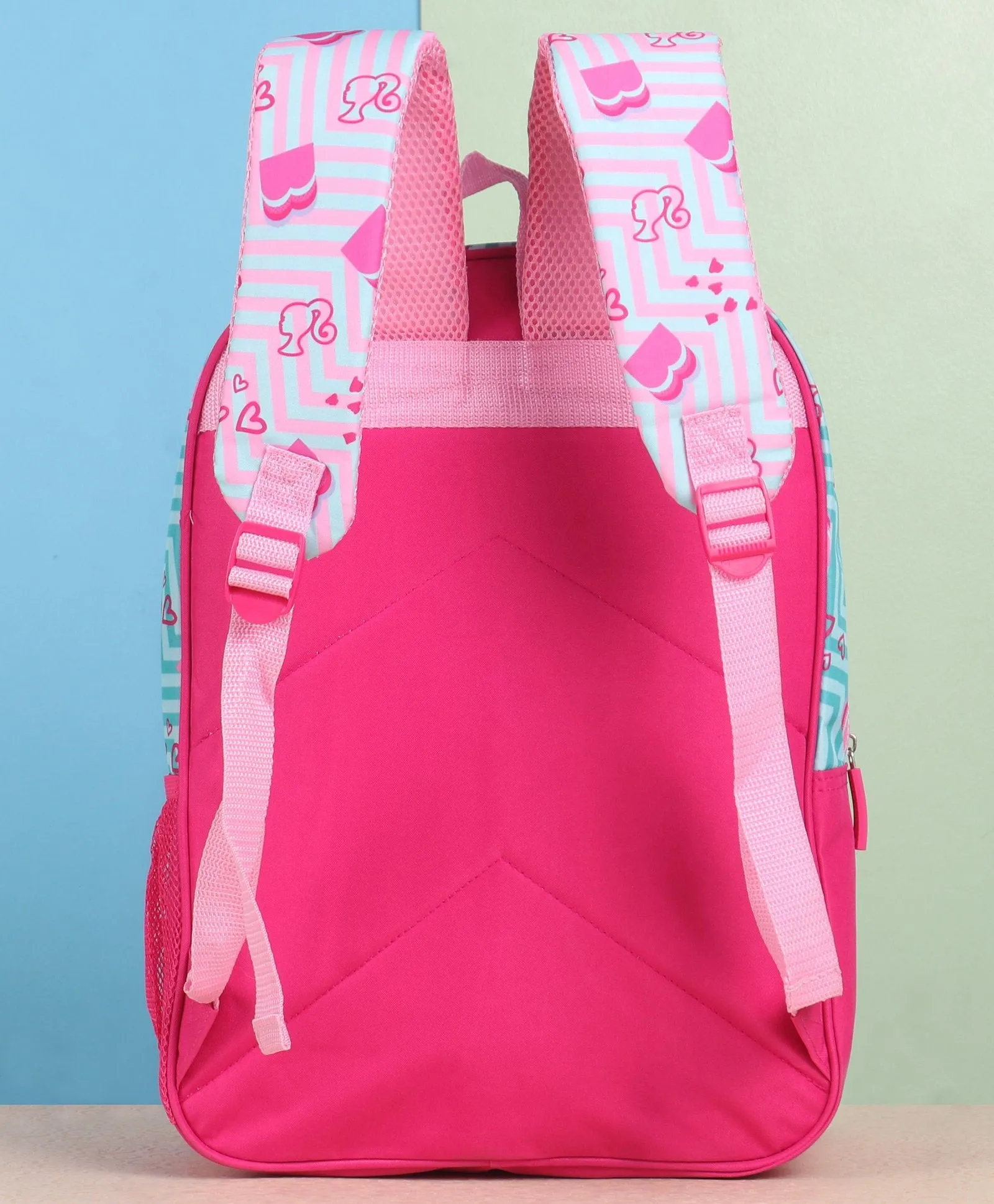 Barbie Look Out World School Bag Pink - 14 Inches