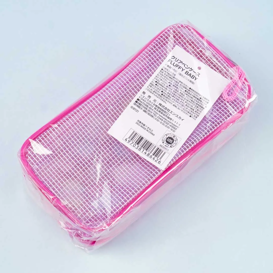 BT21 FLUFFY BABY Clear Pen Case
