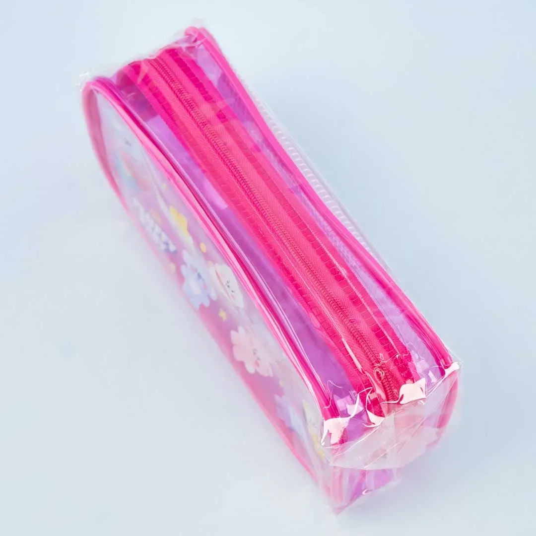 BT21 FLUFFY BABY Clear Pen Case