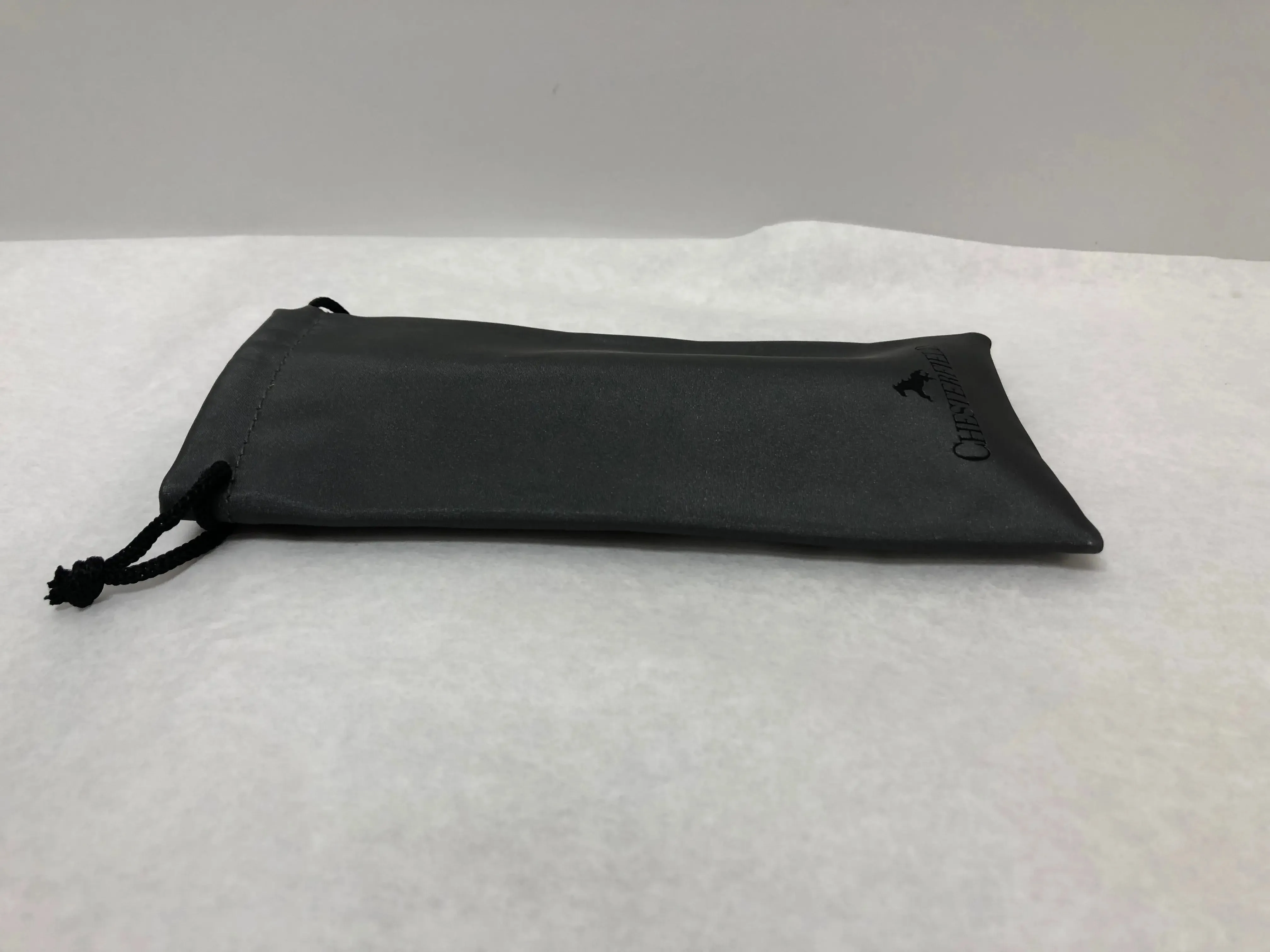 Chesterfield Black Optical Eyeglass Pull-string Soft Case and Storage| KMOPT-106