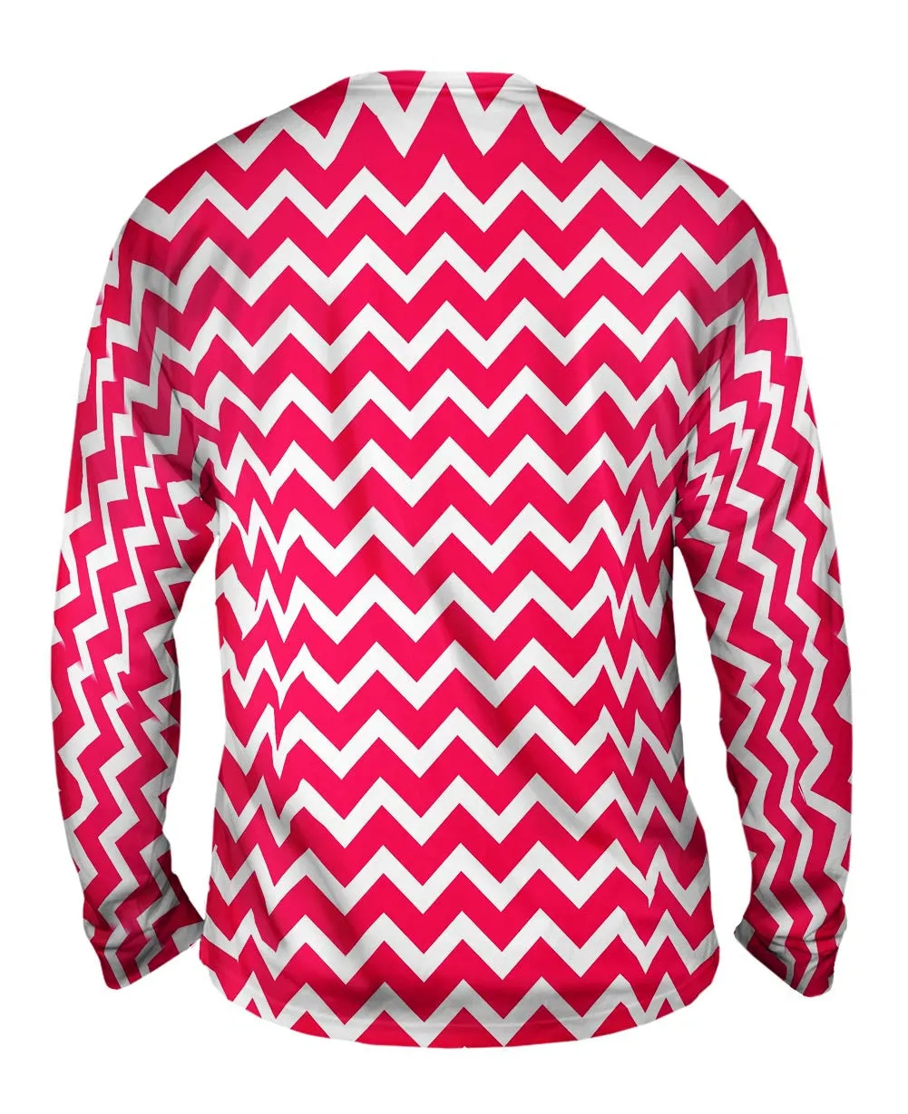 Chevron Thick Pink
