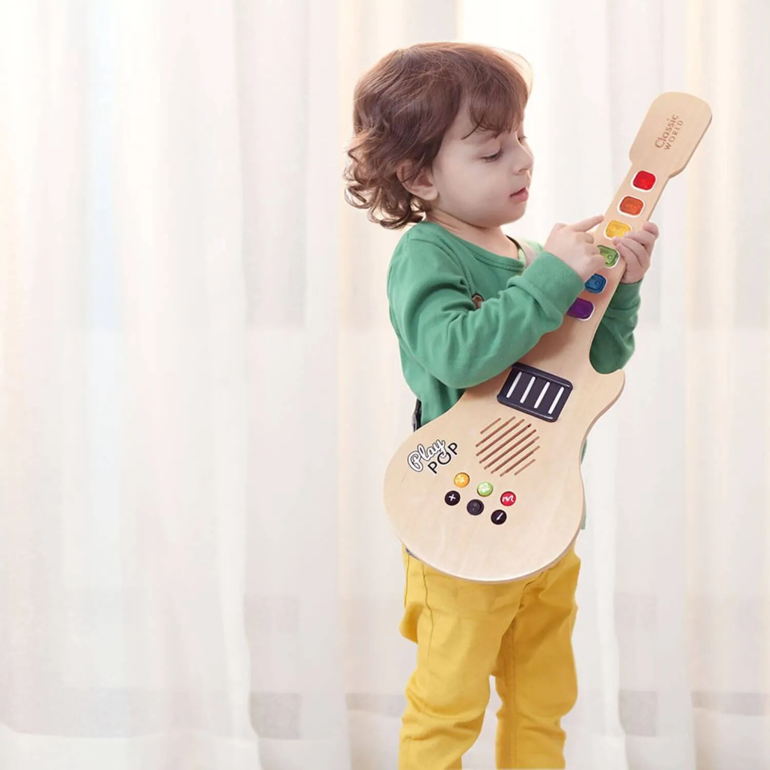 Classic World Wooden Guitar