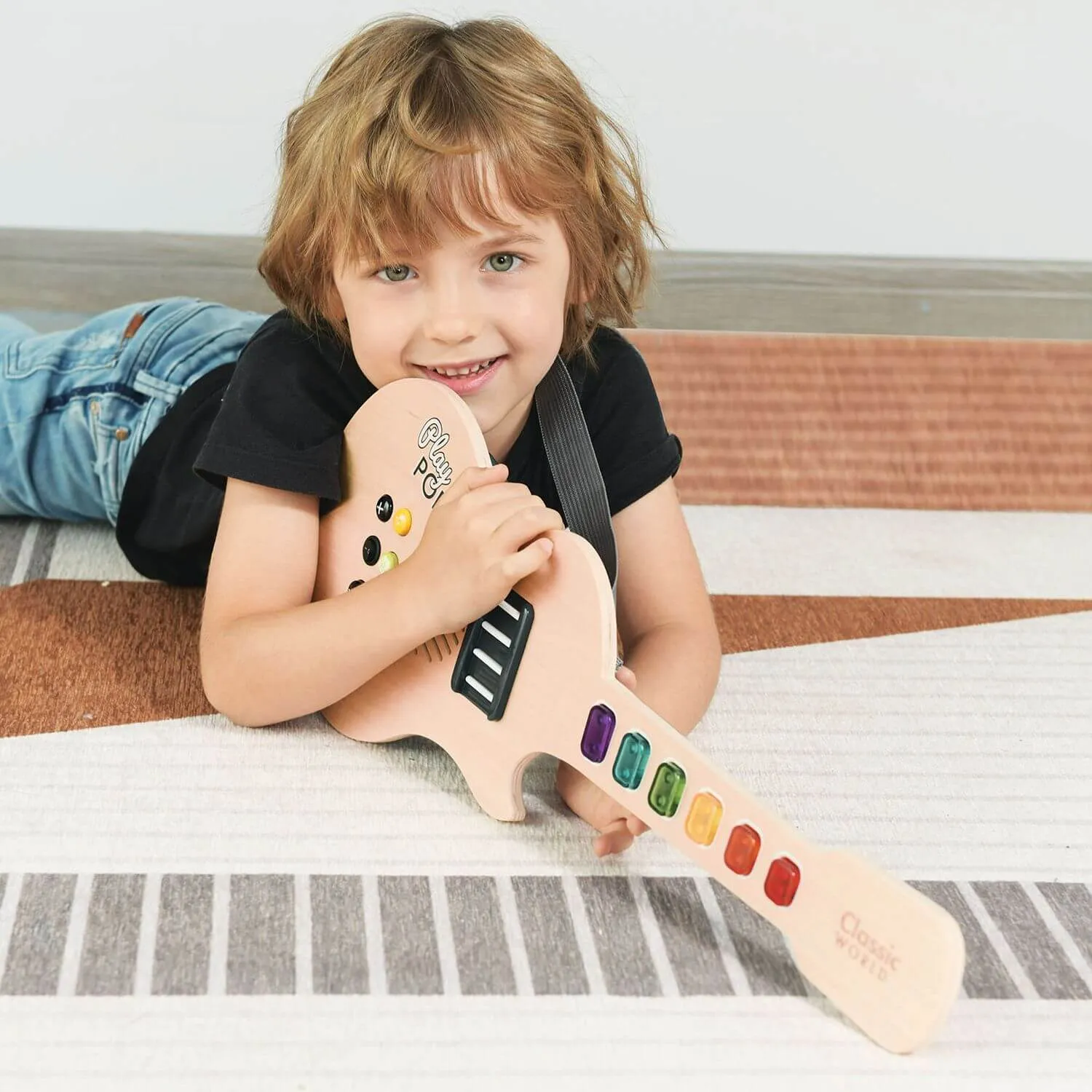 Classic World Wooden Guitar