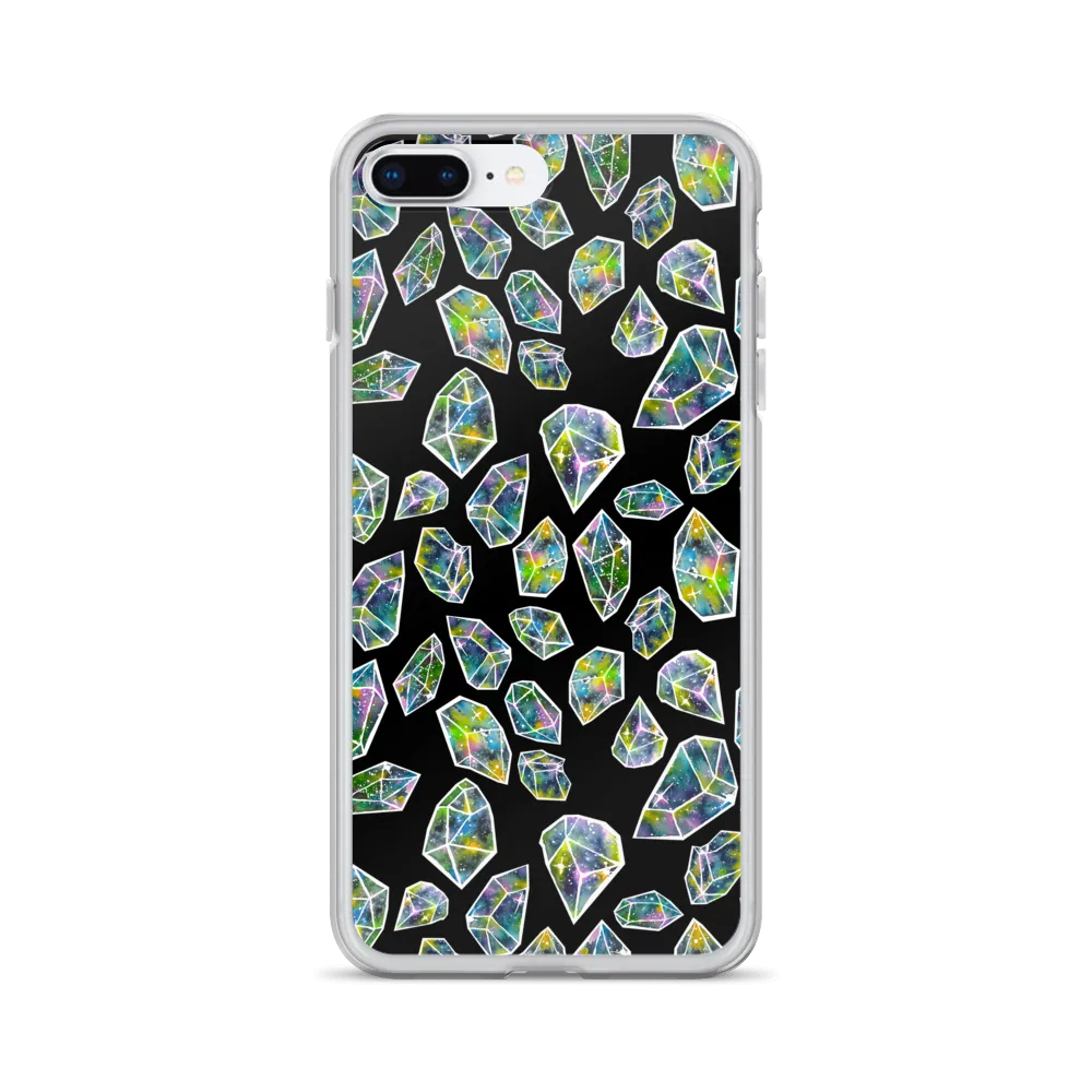 Cosmic Crystals iPhone Case