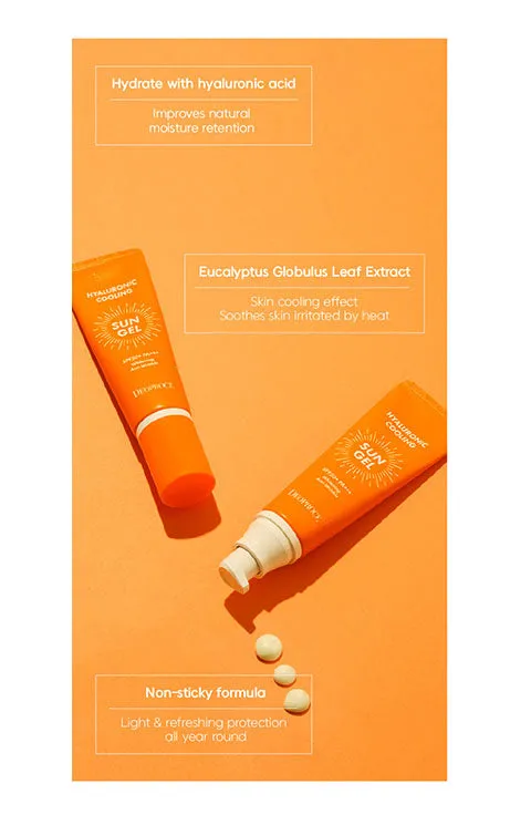 [DEOPROCE] Hyaluronic Cooling Sun Gel SPF50  PA    (50g/1.69fl.oz)