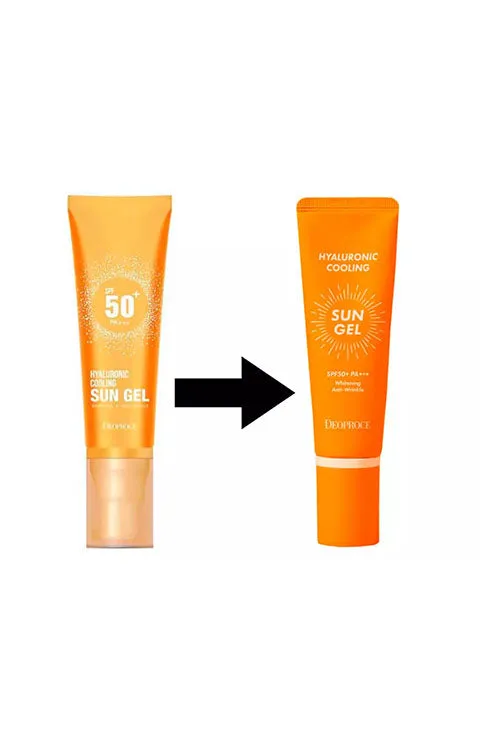 [DEOPROCE] Hyaluronic Cooling Sun Gel SPF50  PA    (50g/1.69fl.oz)