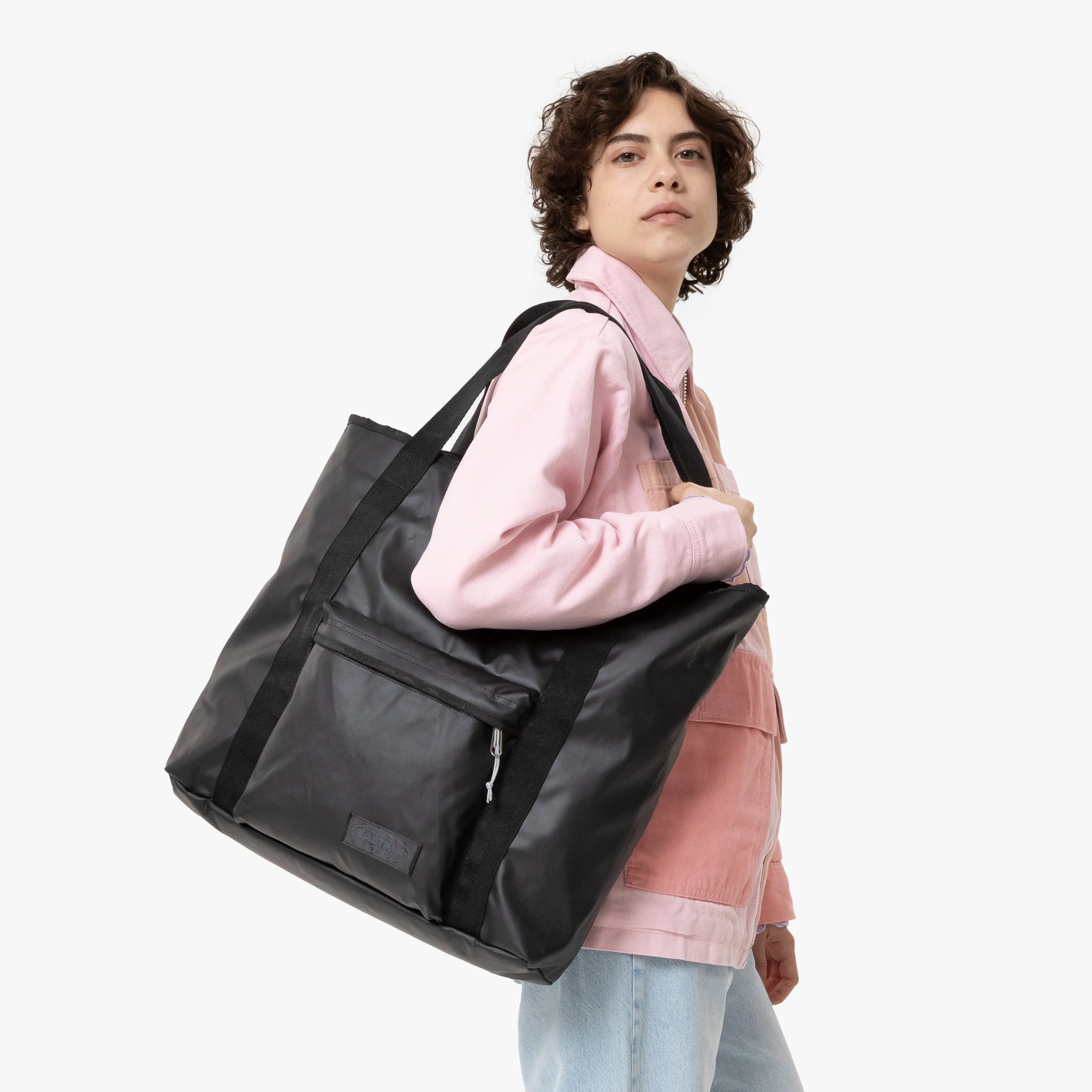 Eastpak Tarlie Tarp Black Large Tote Bag - EK0A5BHLO131