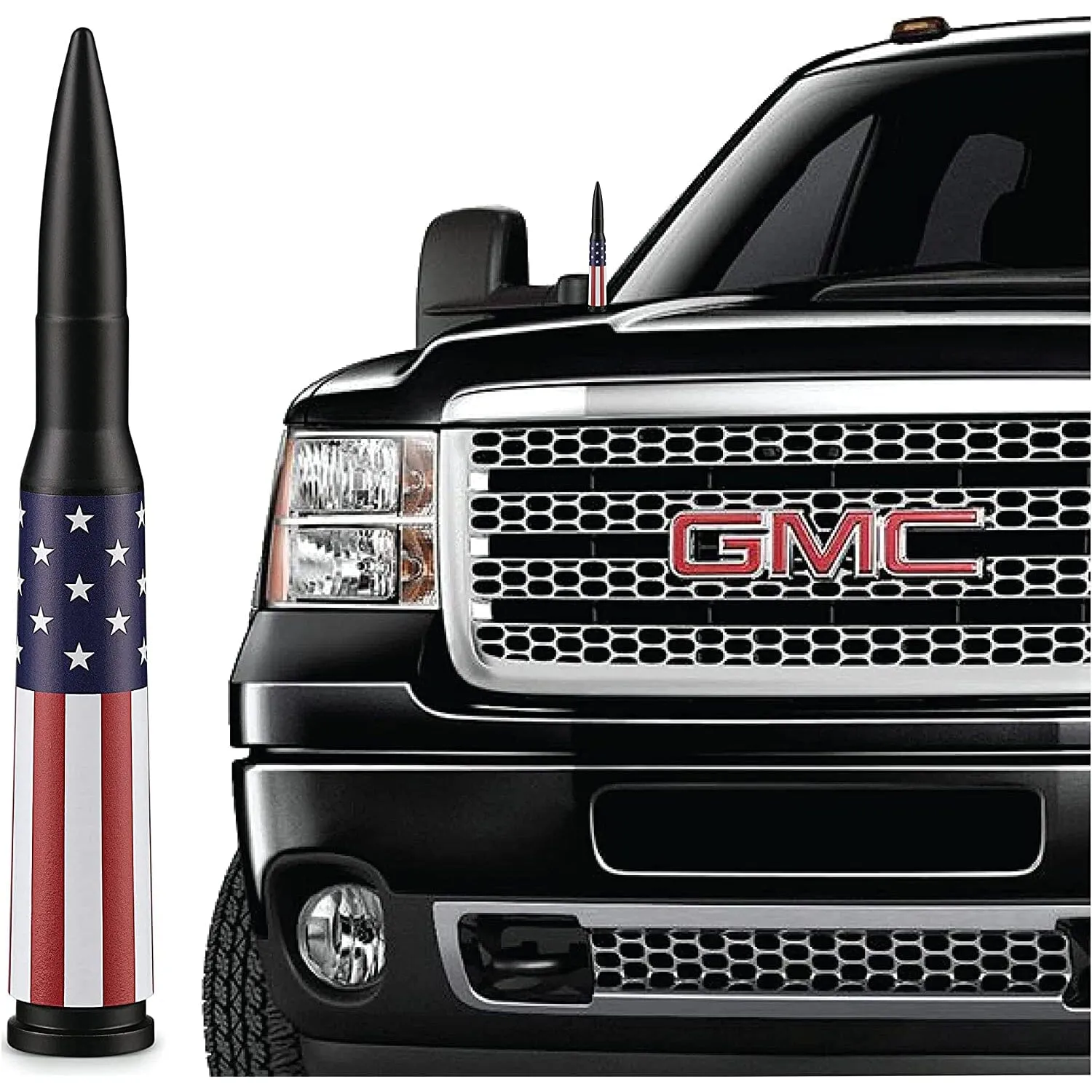 EcoAuto Badass Bullet Antenna Replacement Fits All Chevy & GMC Truck