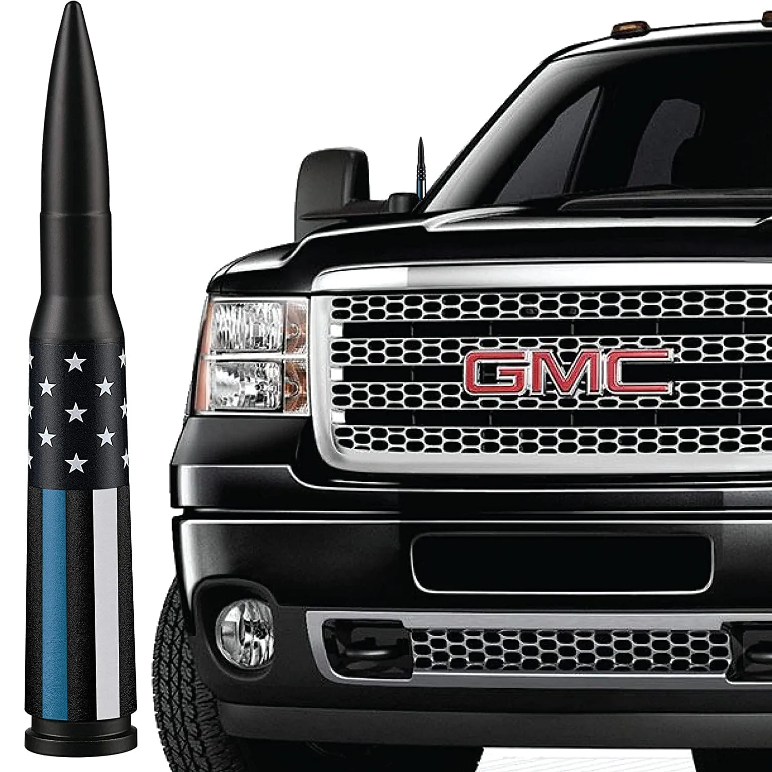 EcoAuto Badass Bullet Antenna Replacement Fits All Chevy & GMC Truck