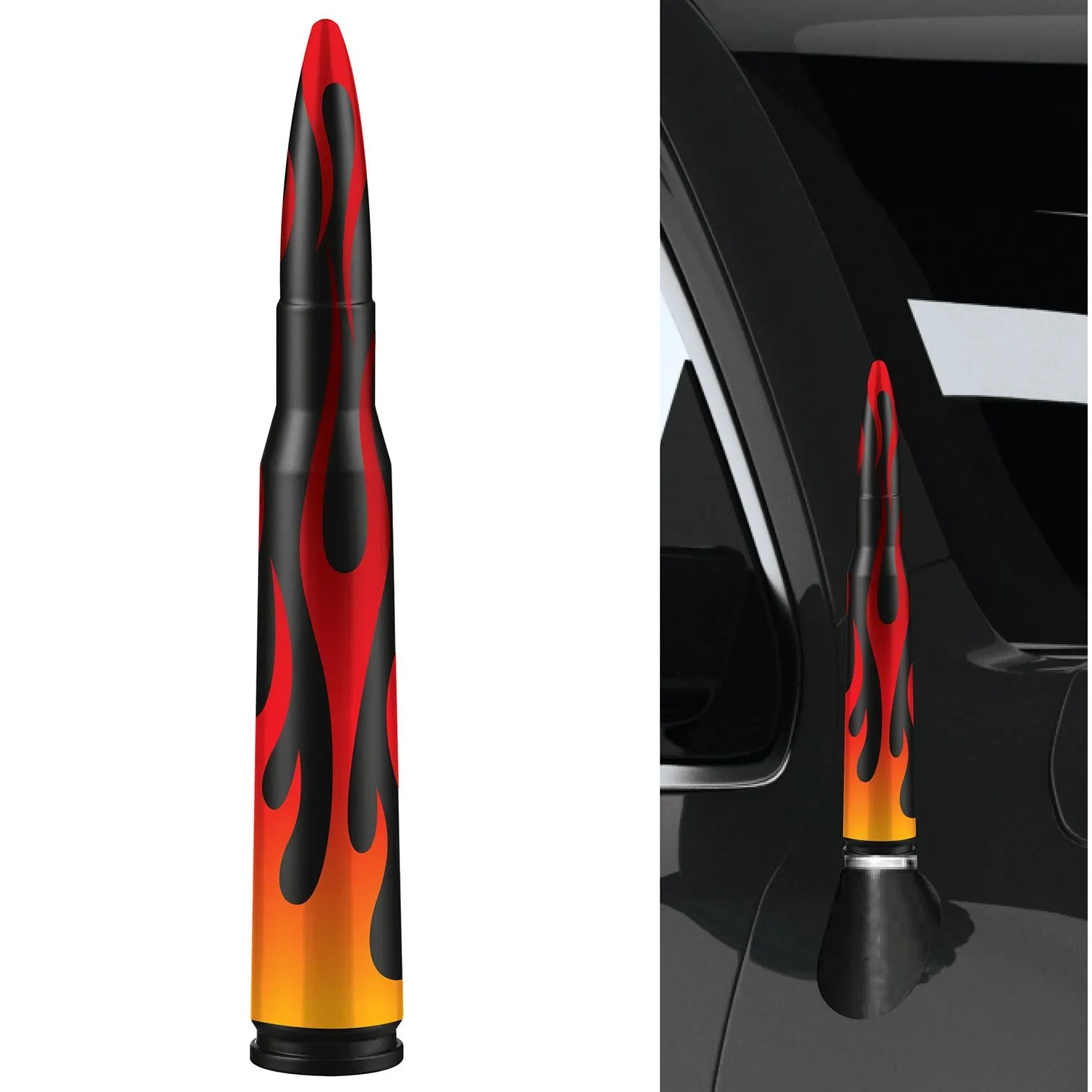 EcoAuto Badass Bullet Antenna Replacement Fits All Chevy & GMC Truck