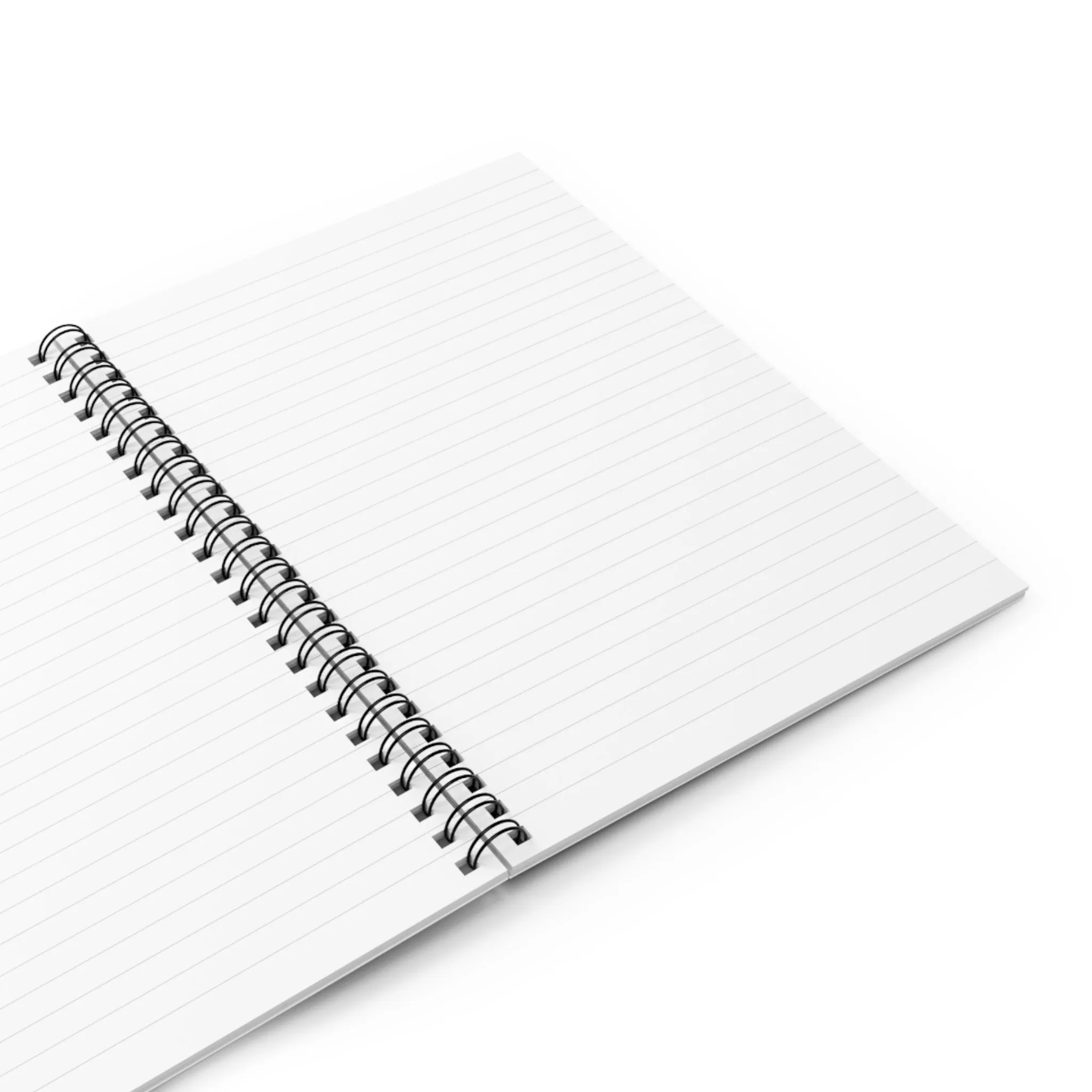 Foxy Fall Floral Spiral Notebook - Ruled Line: Whimsical Autumn Design