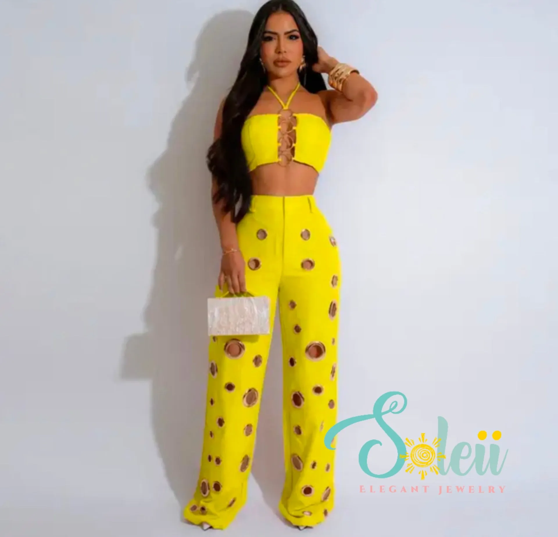Halter Two Pieces Set