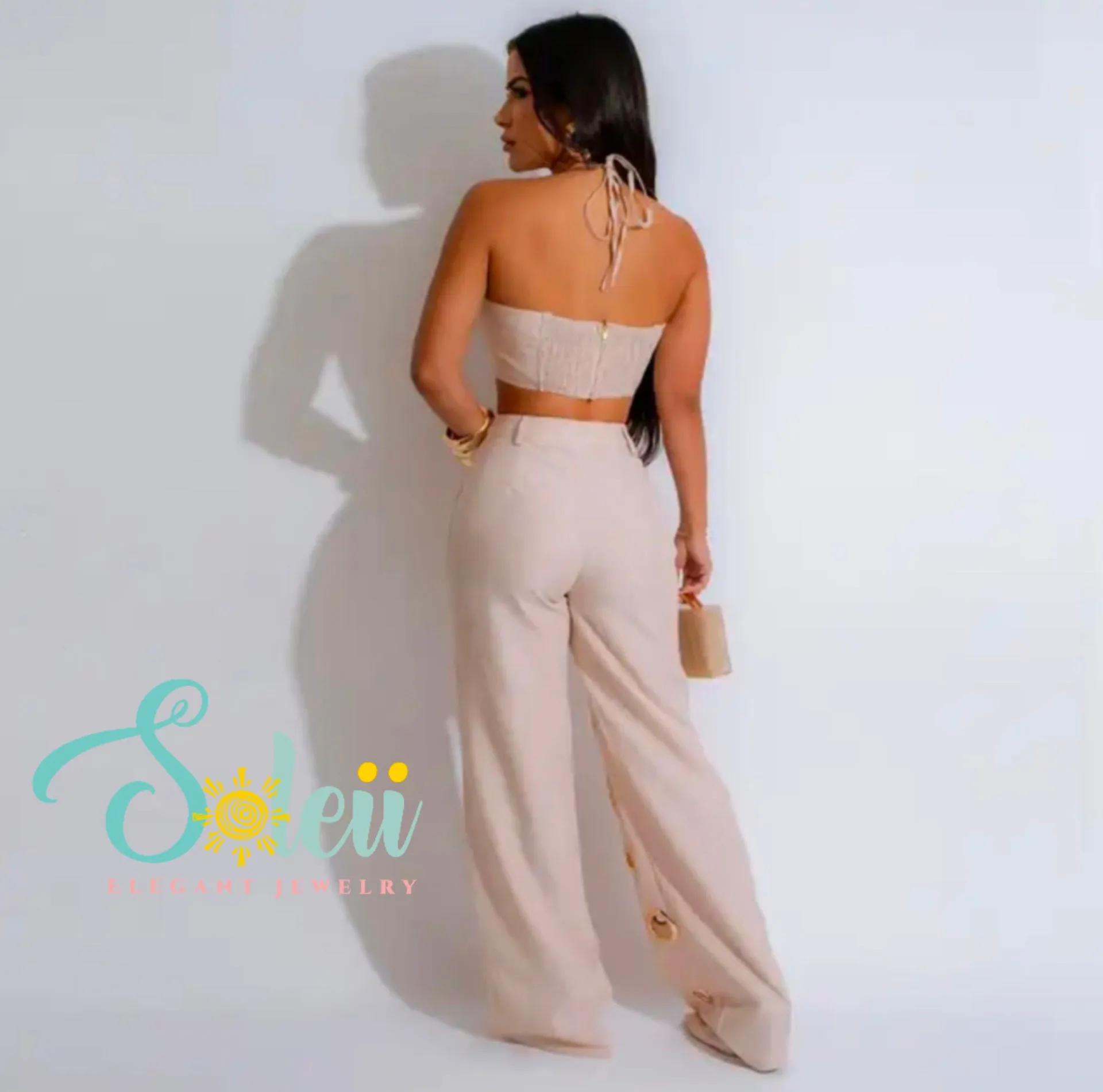 Halter Two Pieces Set
