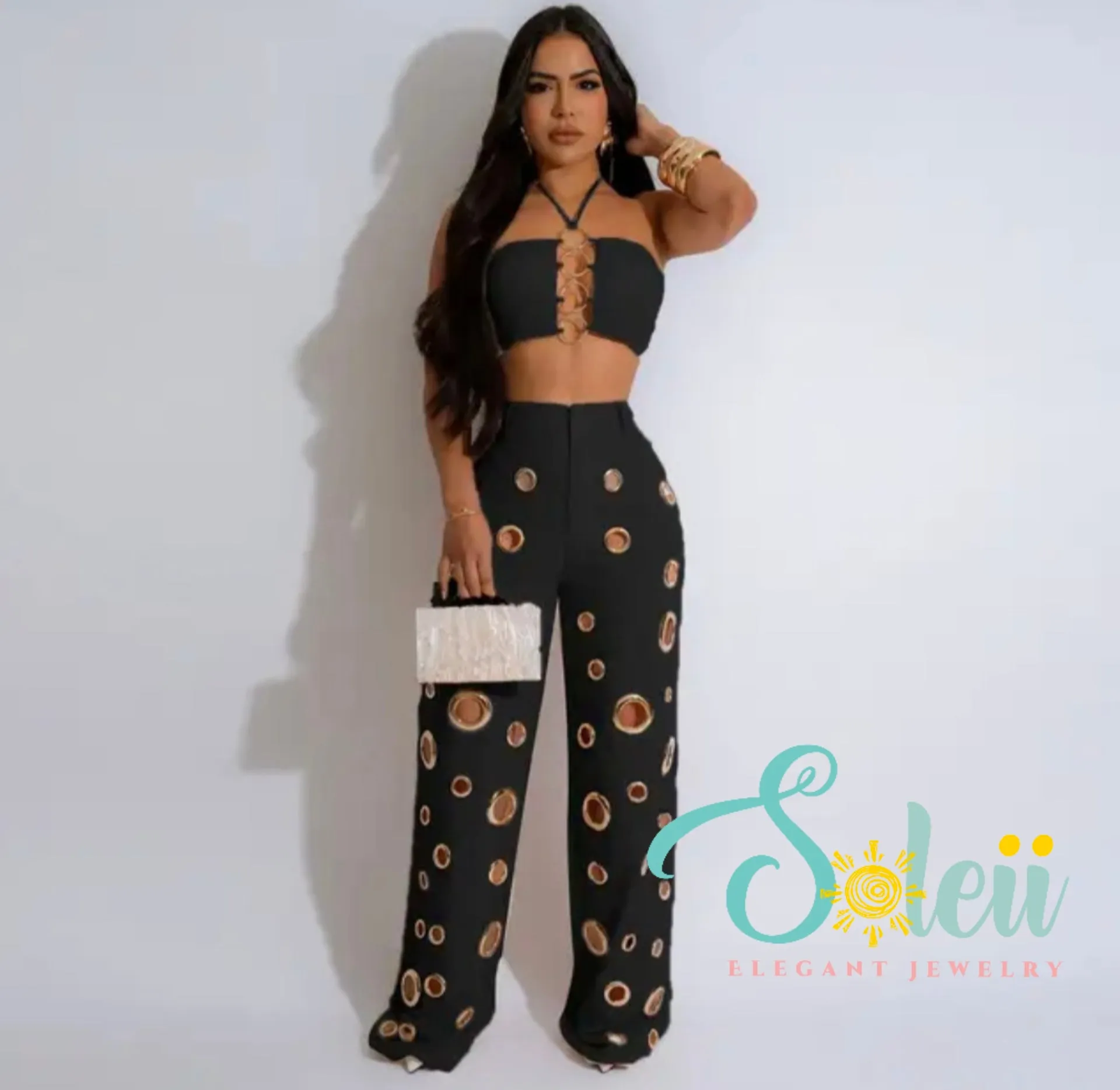 Halter Two Pieces Set