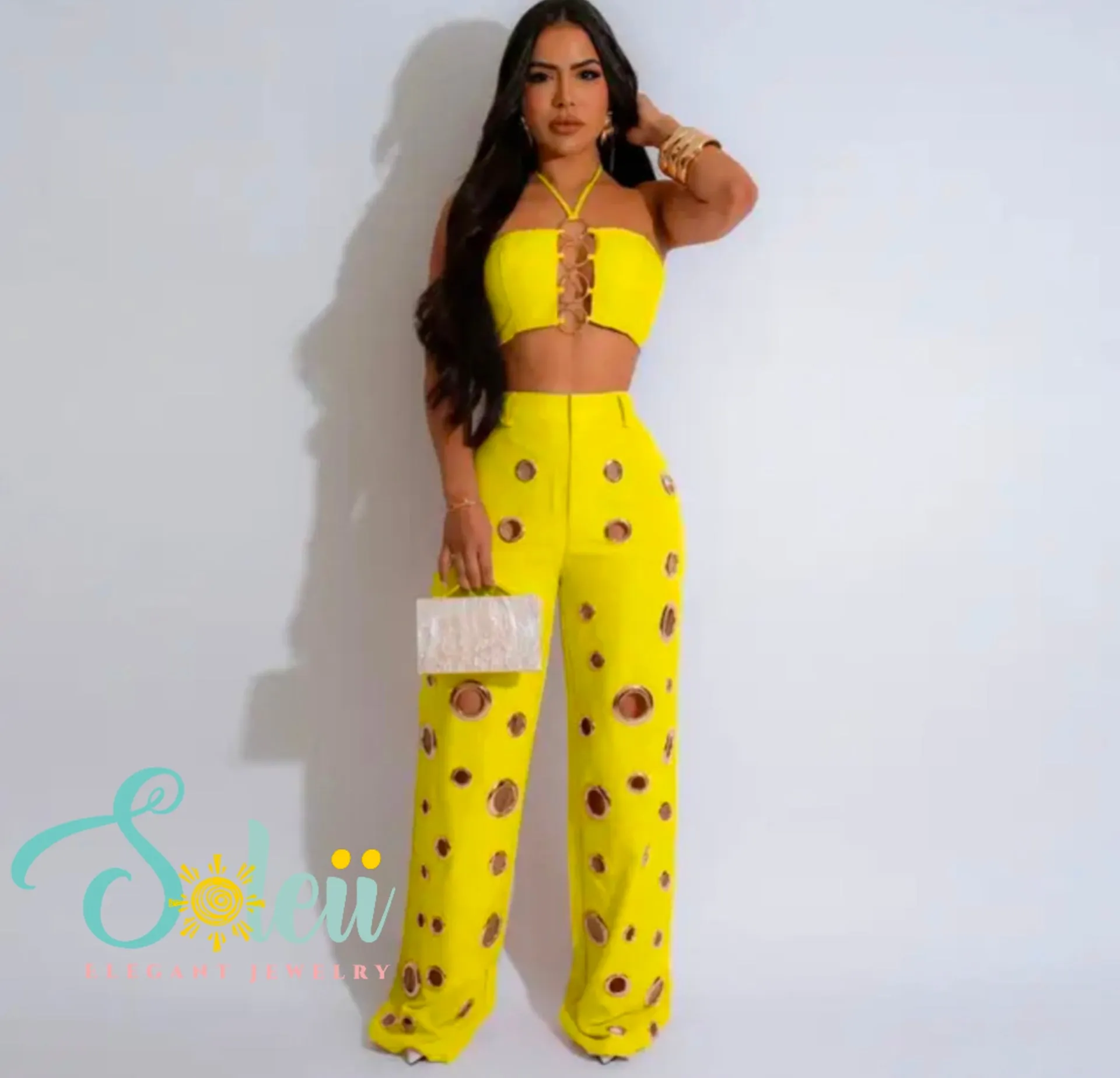 Halter Two Pieces Set