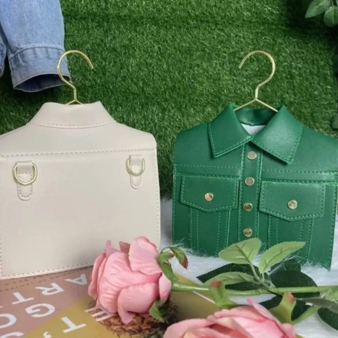 Hanger Shirt Crossbody Bag