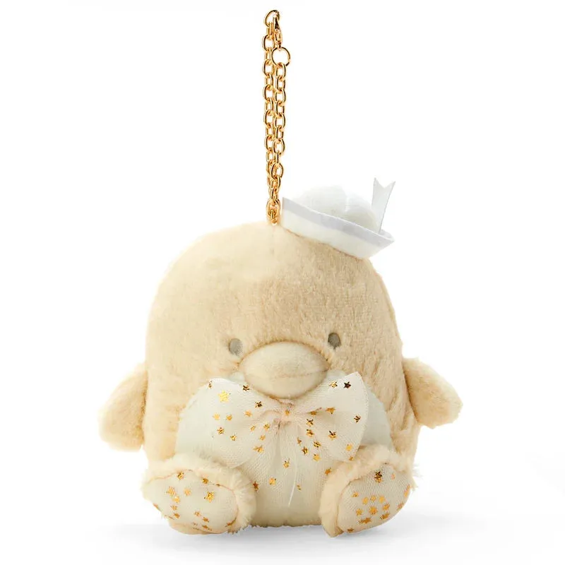 Japan Sanrio - Tuxedo Sam Plush Keychain (White)