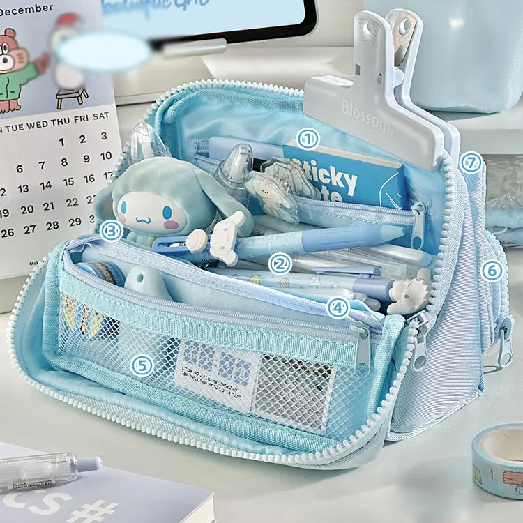 Japanese Large Capacity Pencil Case