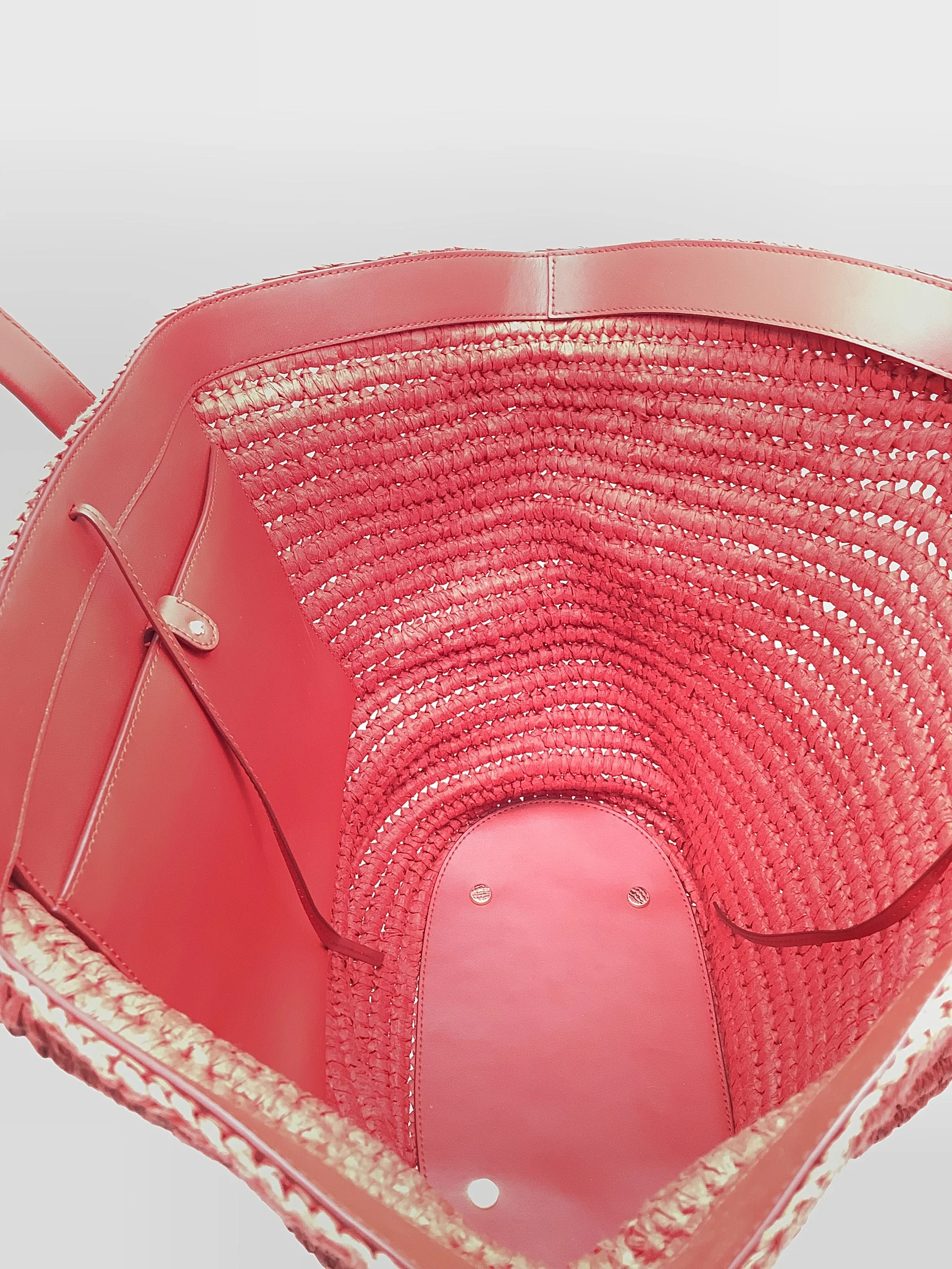 Kate Spade Red Beach Bag