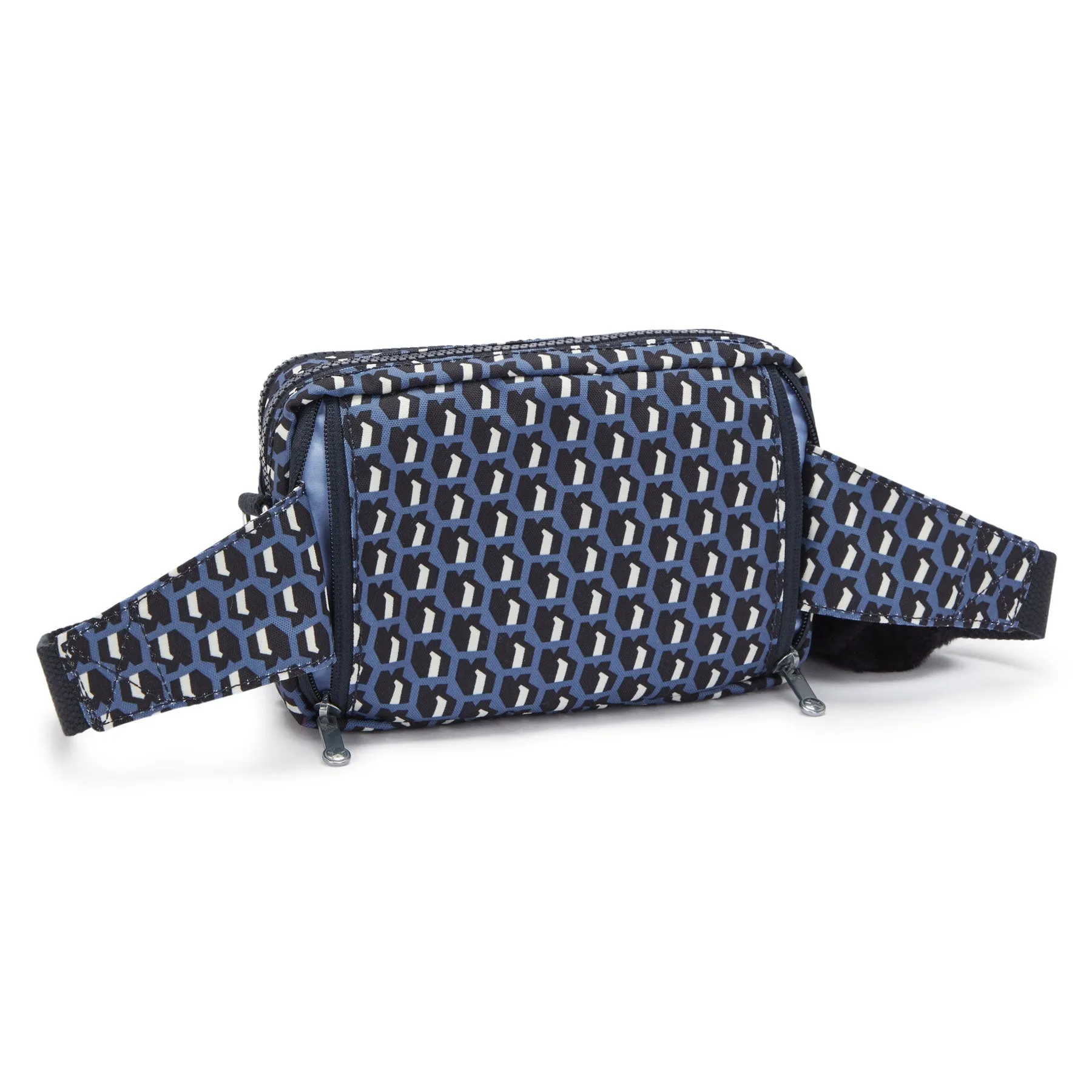 Kipling Abanu Multi  Printed Convertible Crossbody Bag - 3D K Blue