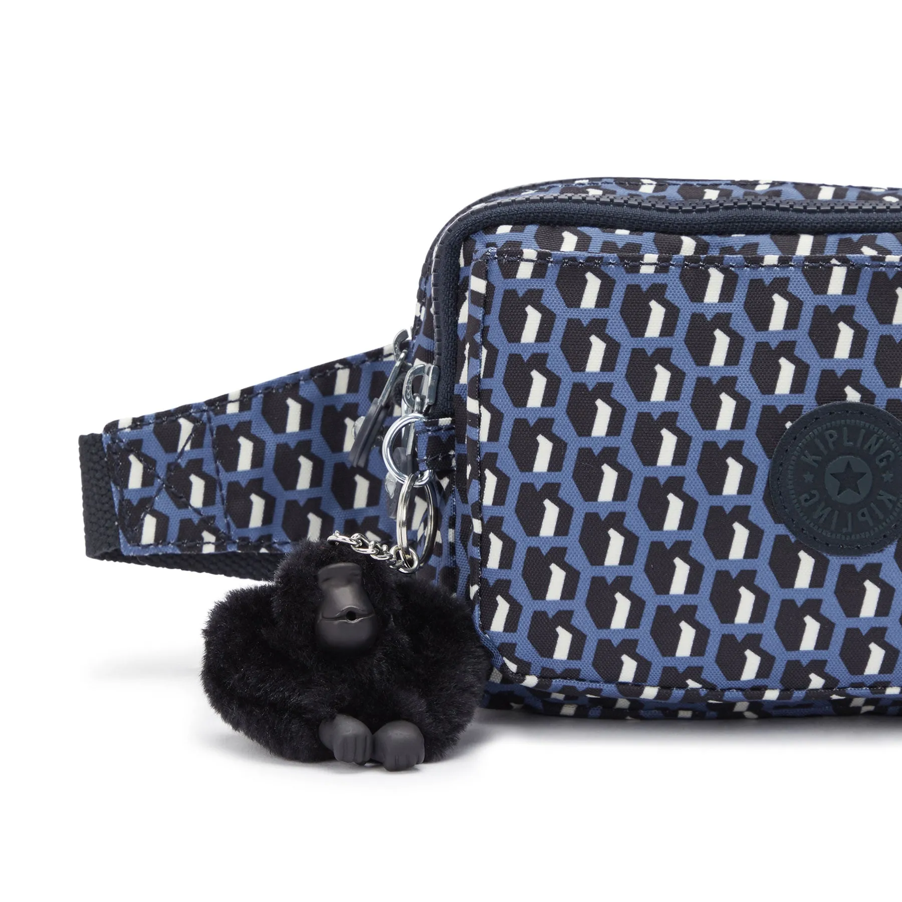 Kipling Abanu Multi  Printed Convertible Crossbody Bag - 3D K Blue