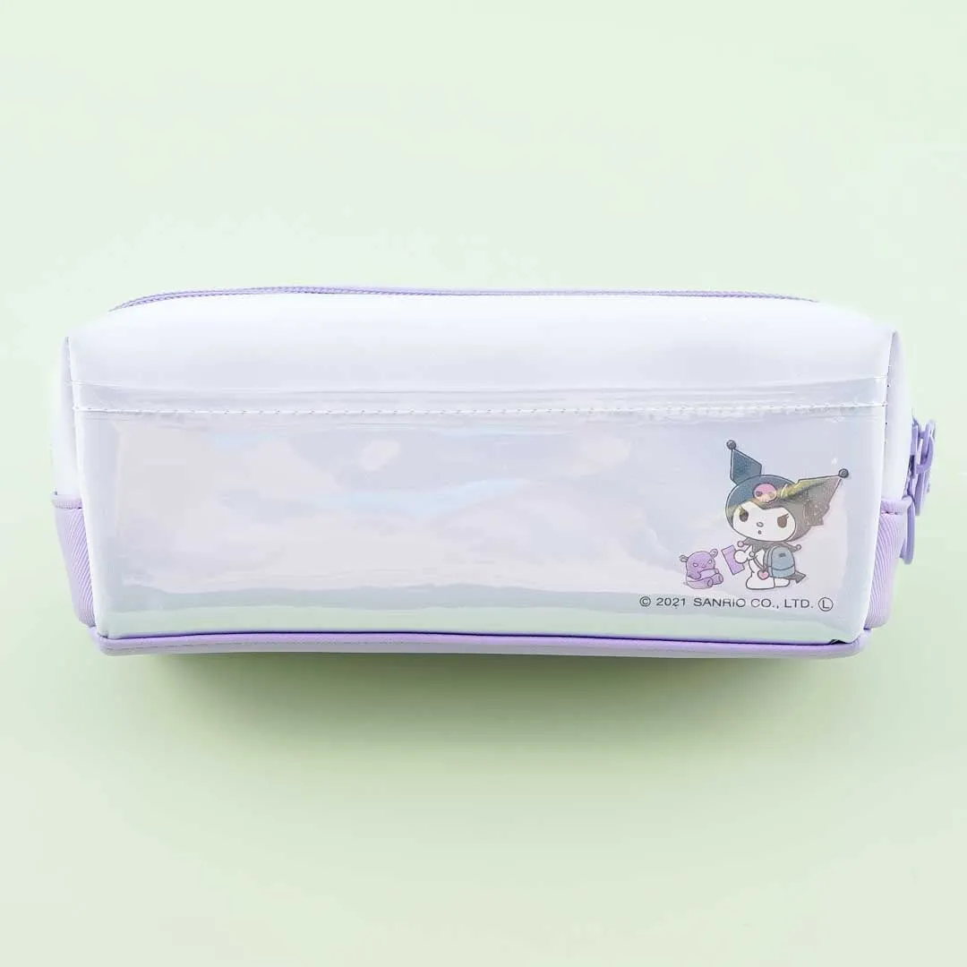 Kuromi Fangirl Twin Zipper Pencil Case