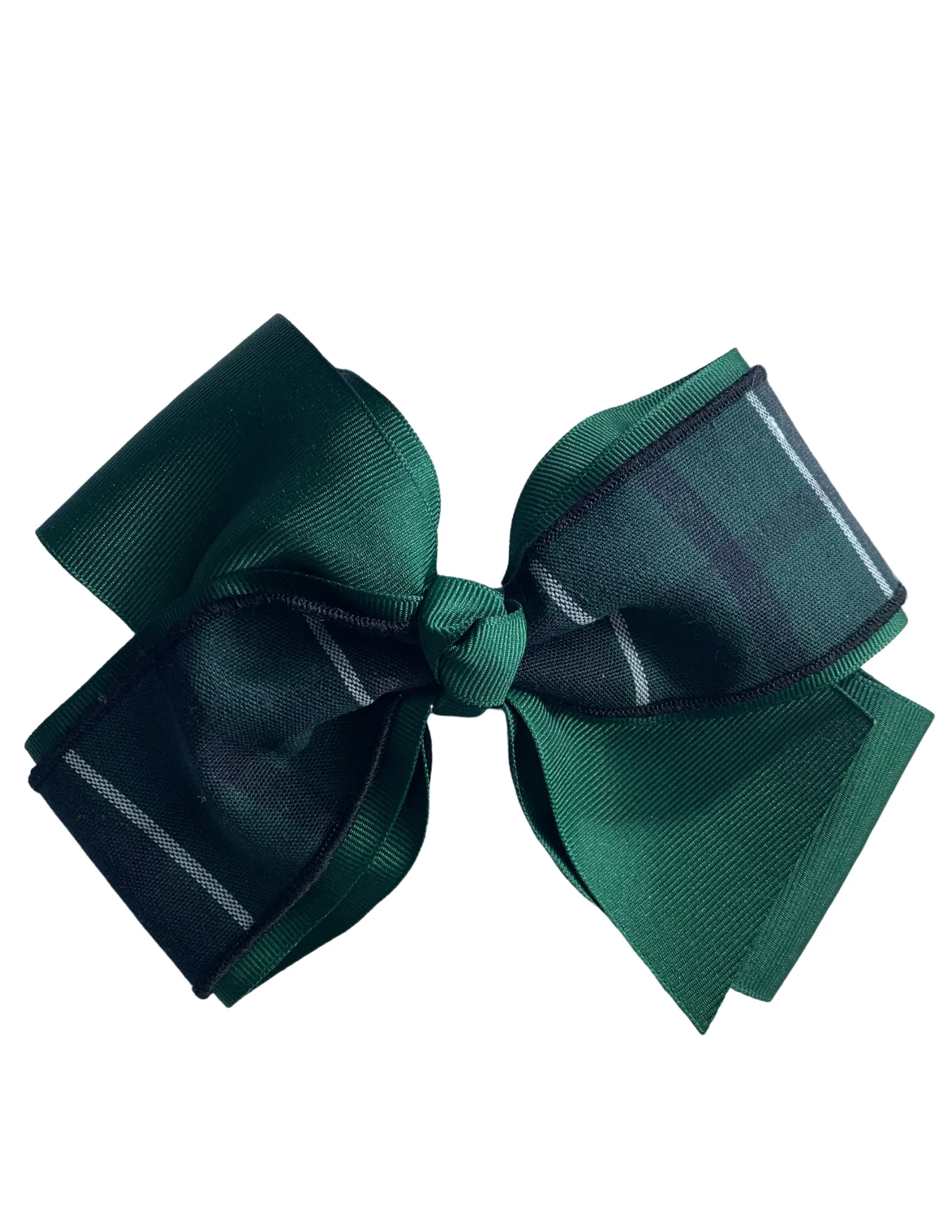 Large Plaid Bow