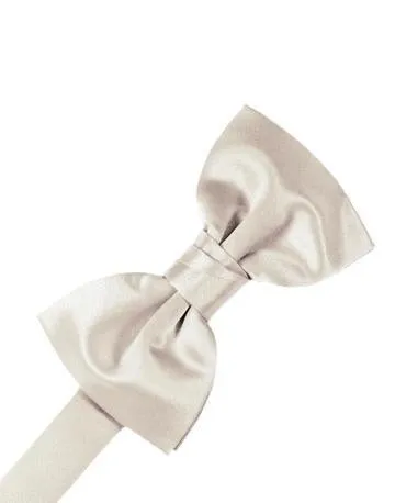 Latte Luxury Satin Bow Ties