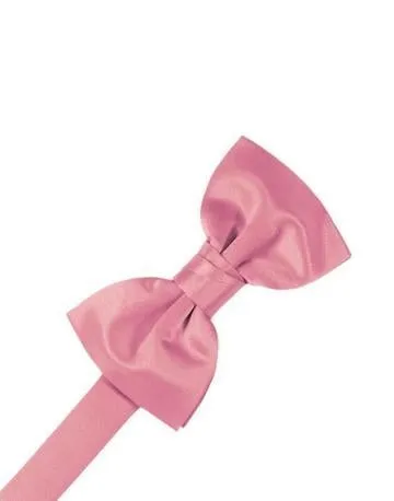 Latte Luxury Satin Bow Ties