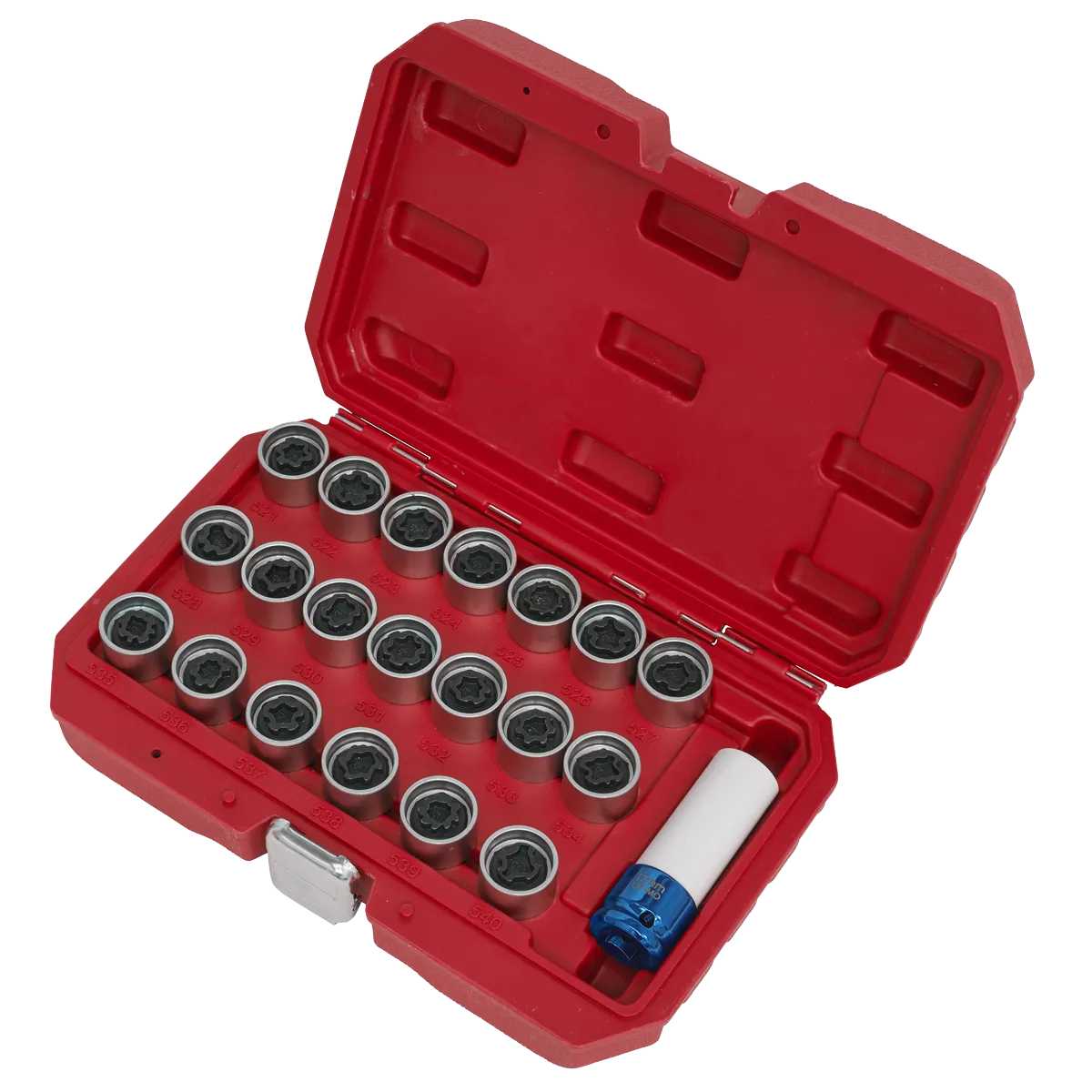 Locking Wheel Nut Key Set 20pc - VAG