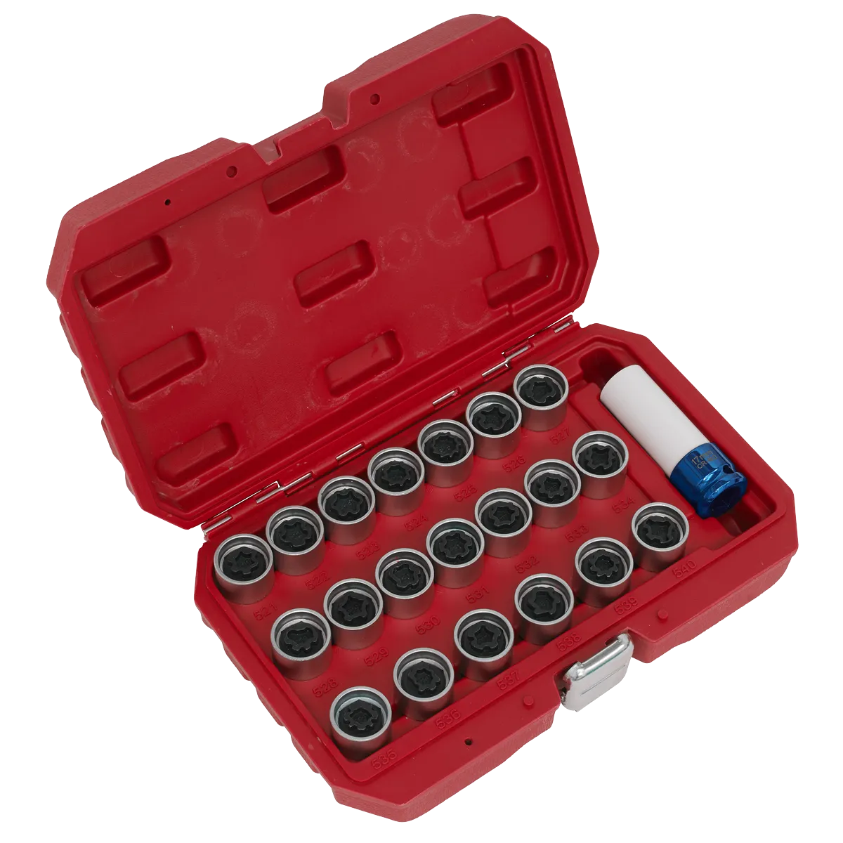 Locking Wheel Nut Key Set 20pc - VAG