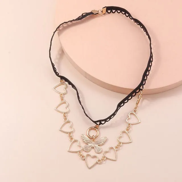 Love Butterfly Leg Chain