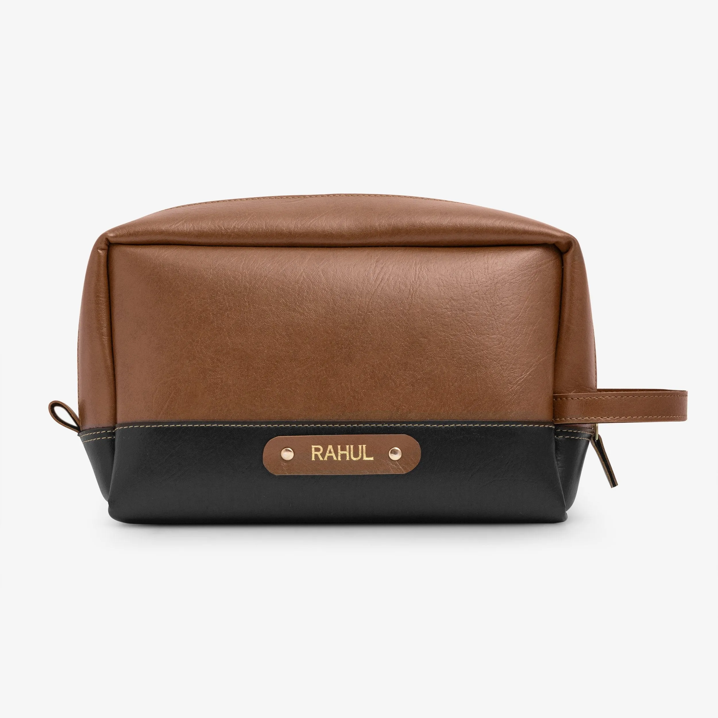 Men's Toiletry Kit Bag - Tan