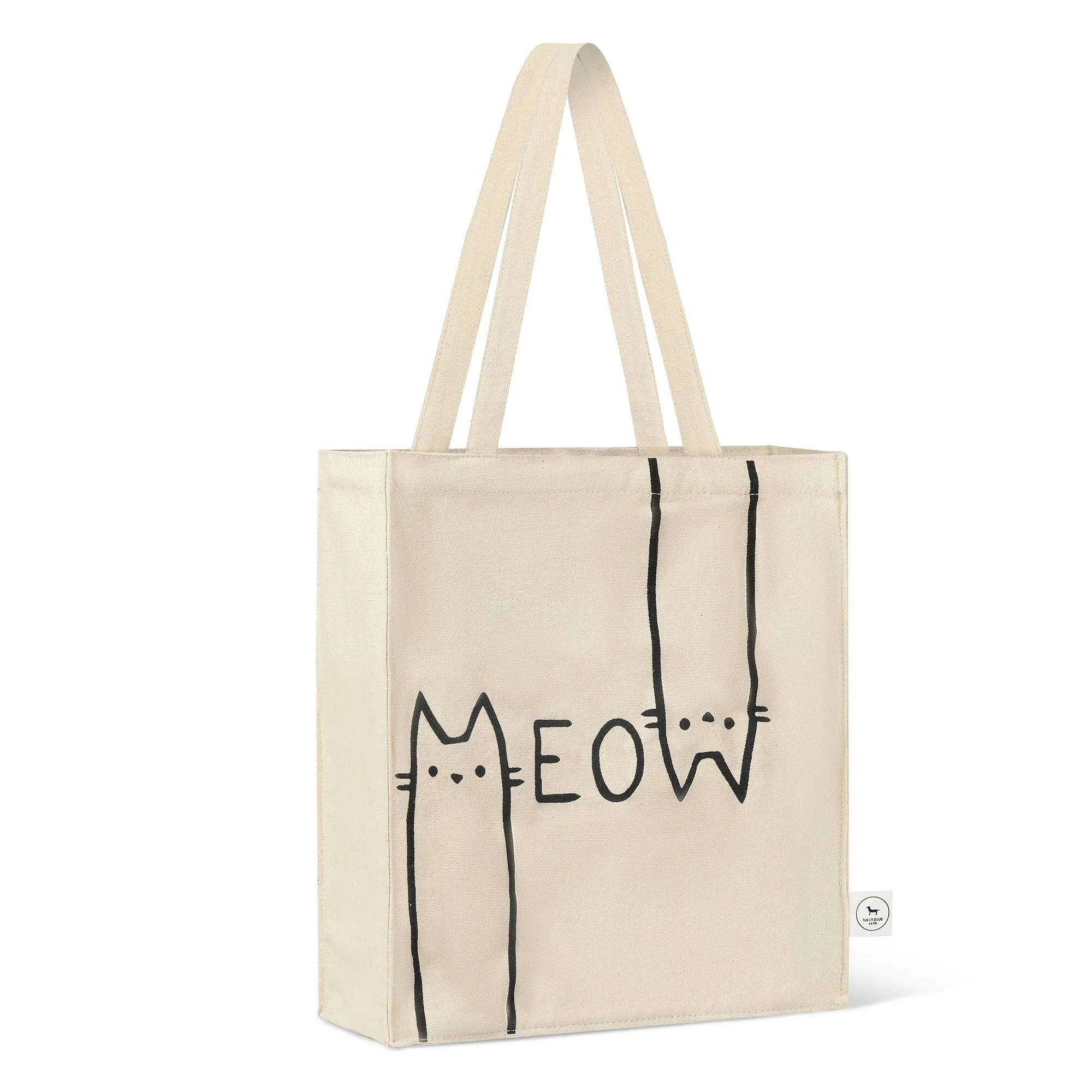 MEOW TOTE BAG CREAM