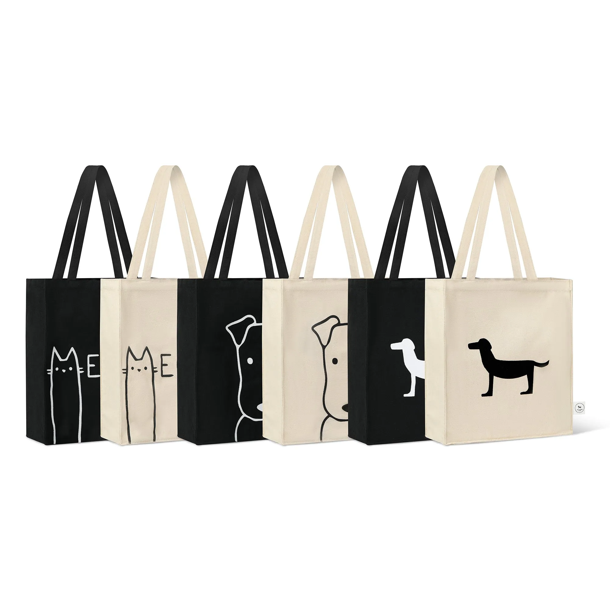 MEOW TOTE BAG CREAM