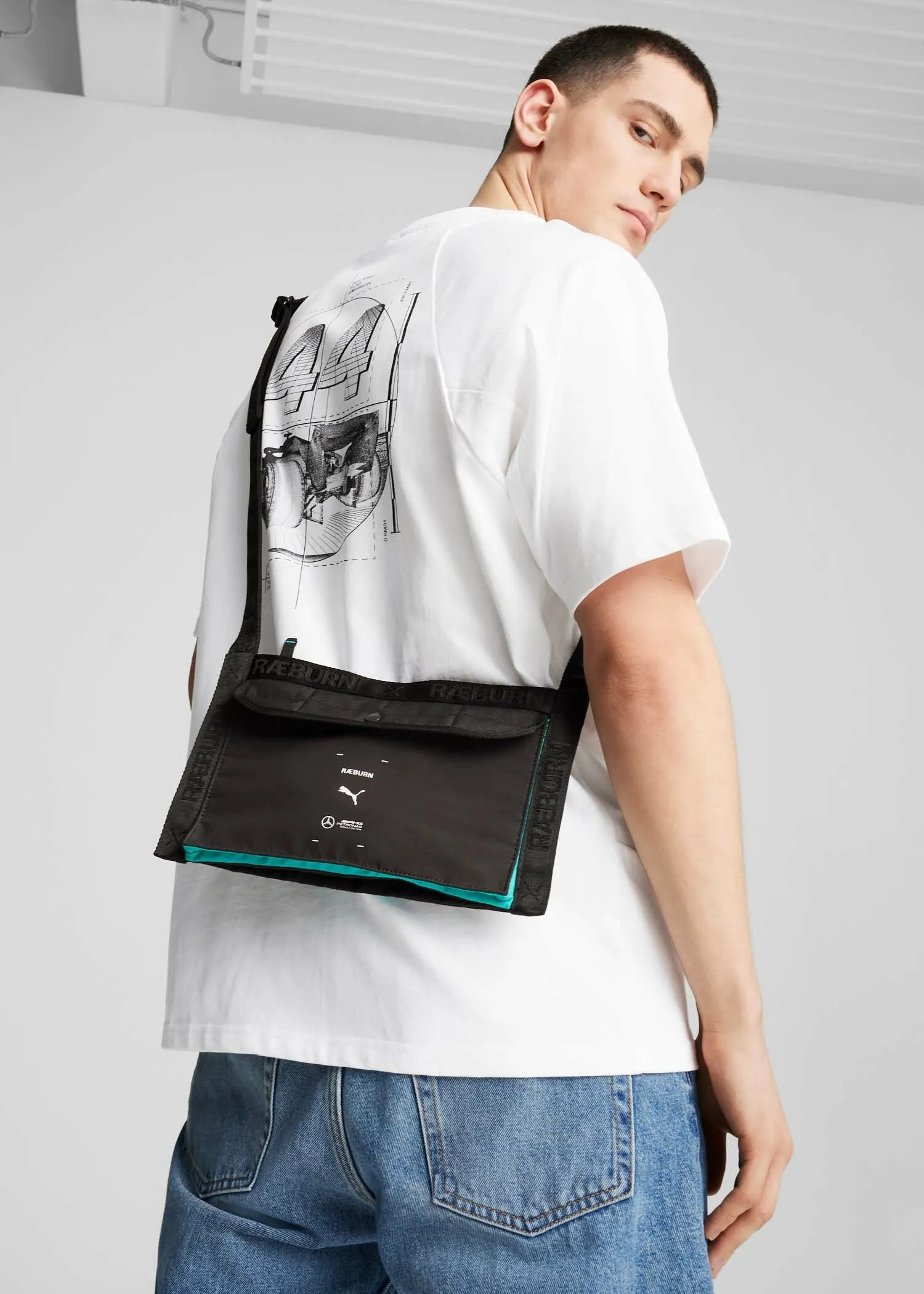 Mercedes-AMG F1 x PUMA x RÆBURN X-Body Bag PUMA Black