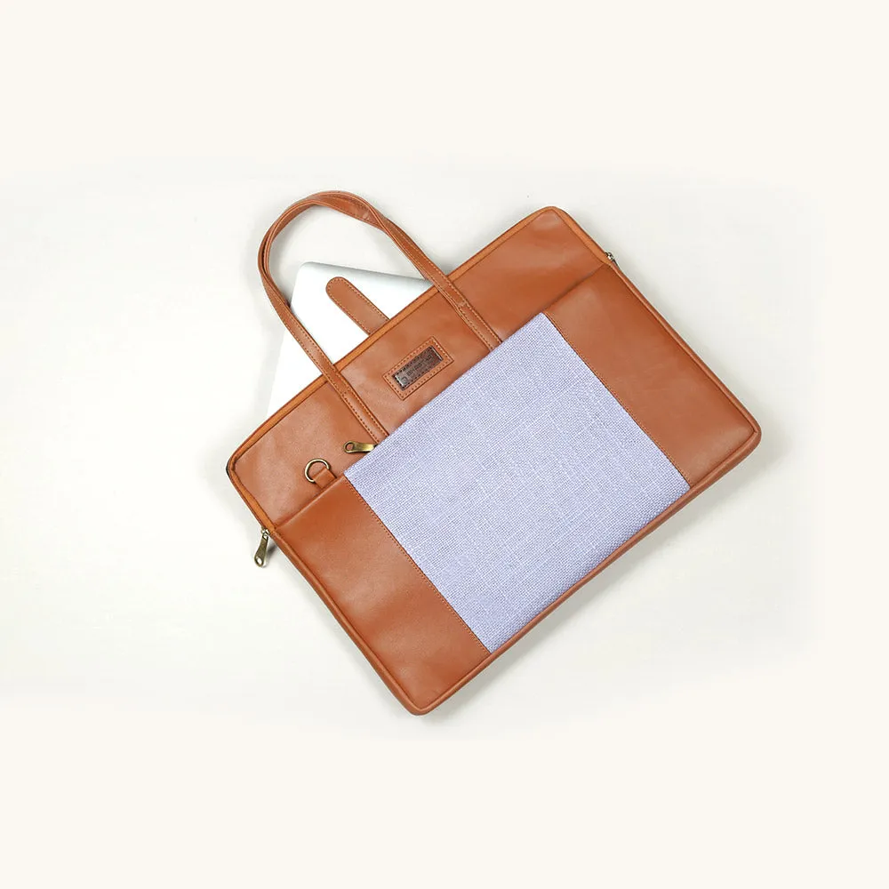 Pearly Purple Compact wonder Laptop Bag