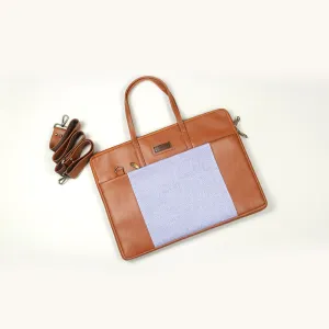 Pearly Purple Compact wonder Laptop Bag