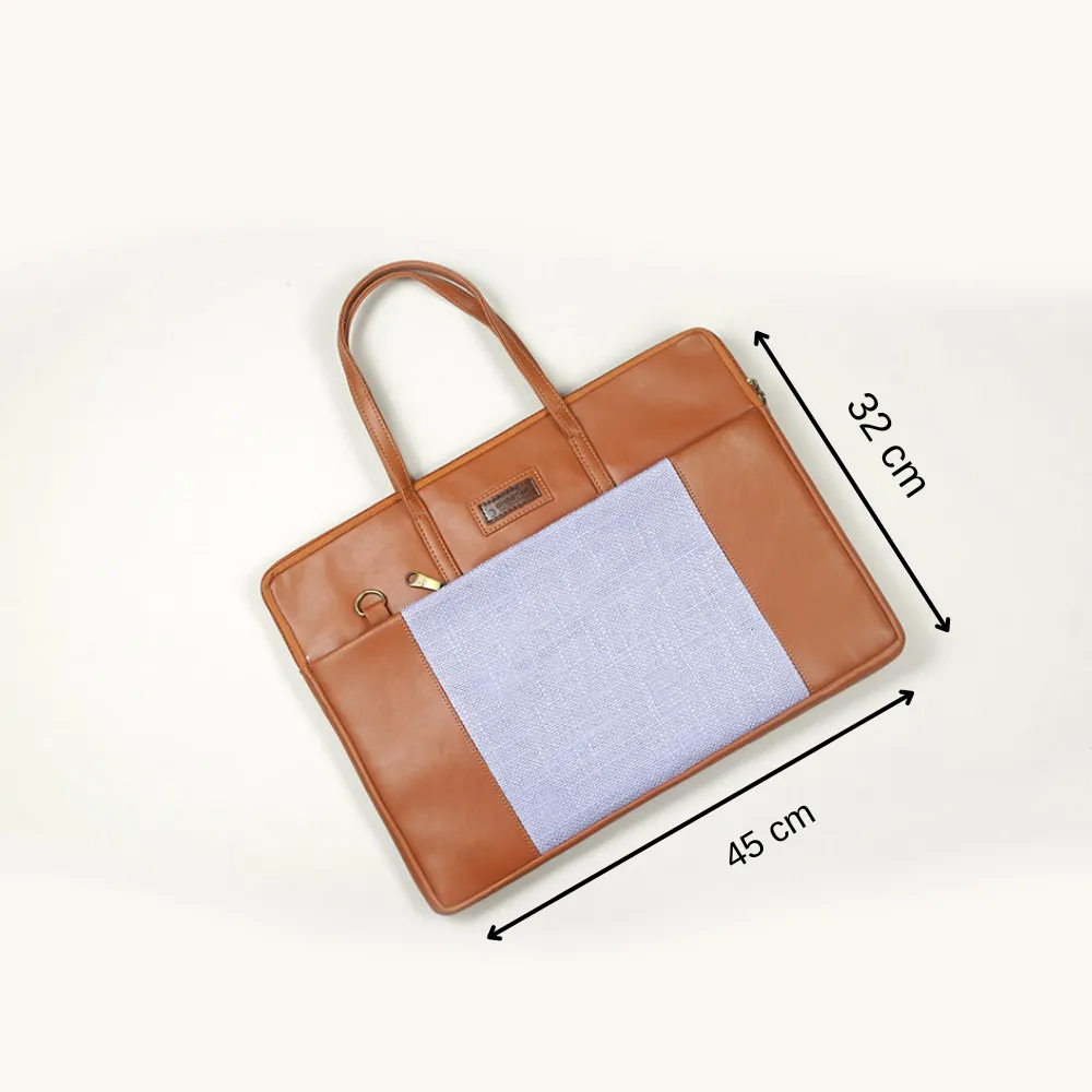 Pearly Purple Compact wonder Laptop Bag