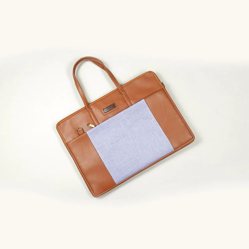 Pearly Purple Compact wonder Laptop Bag