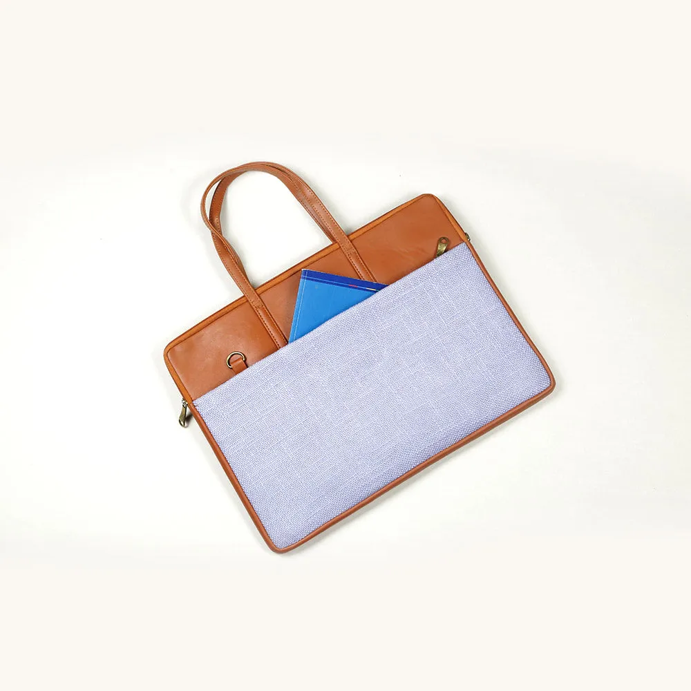 Pearly Purple Compact wonder Laptop Bag