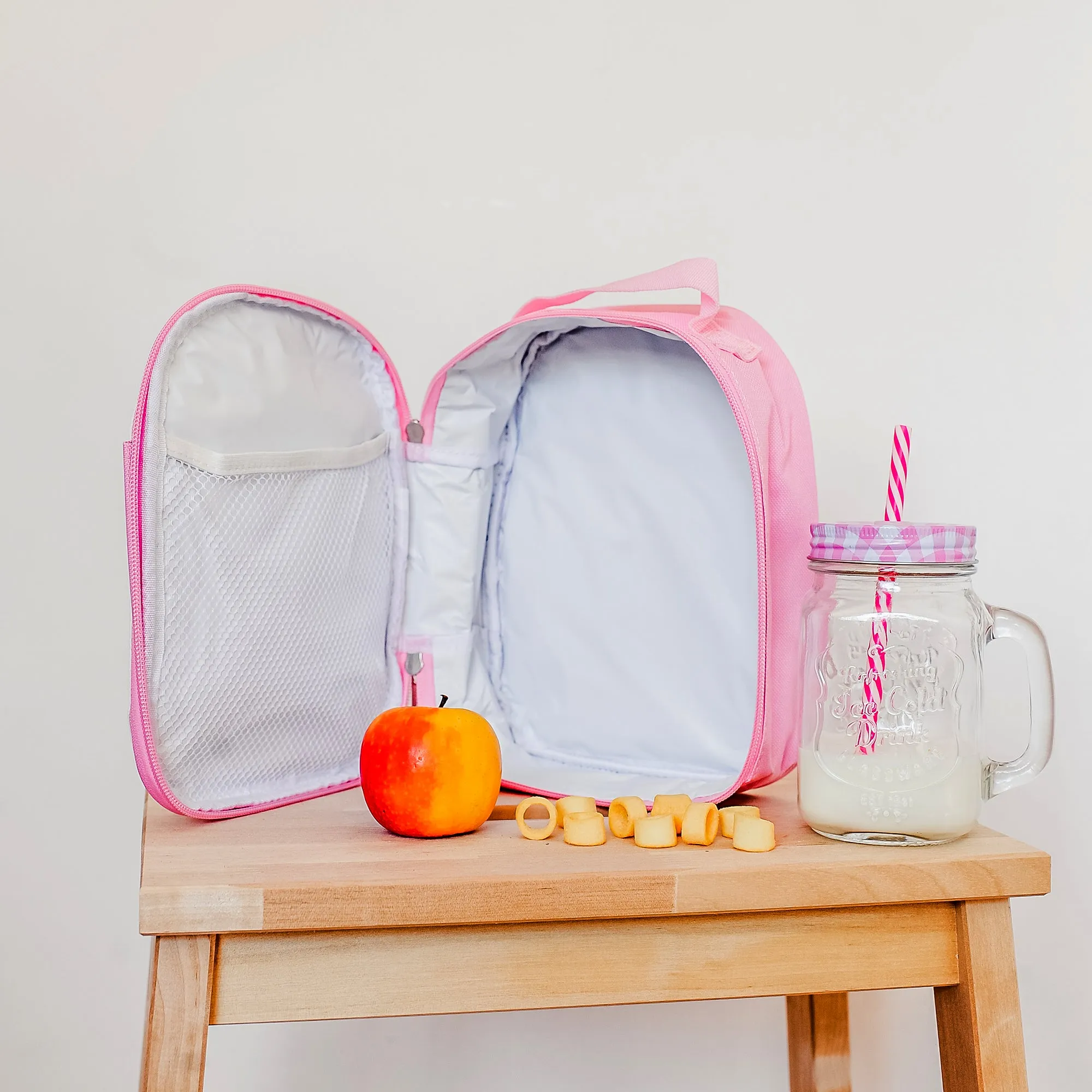 Personalised Lunch Bag With Tropical Sloths Design