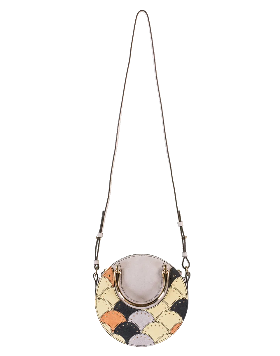 Pixie Studded Suede Bag