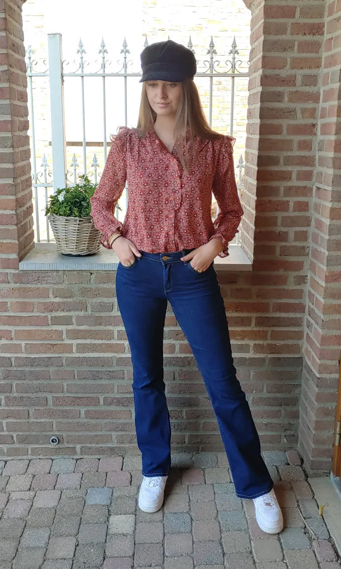 Prachtige blouse met mooie details