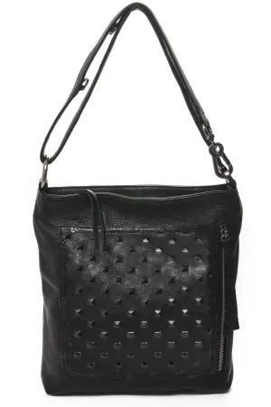RILEY Black Studded
