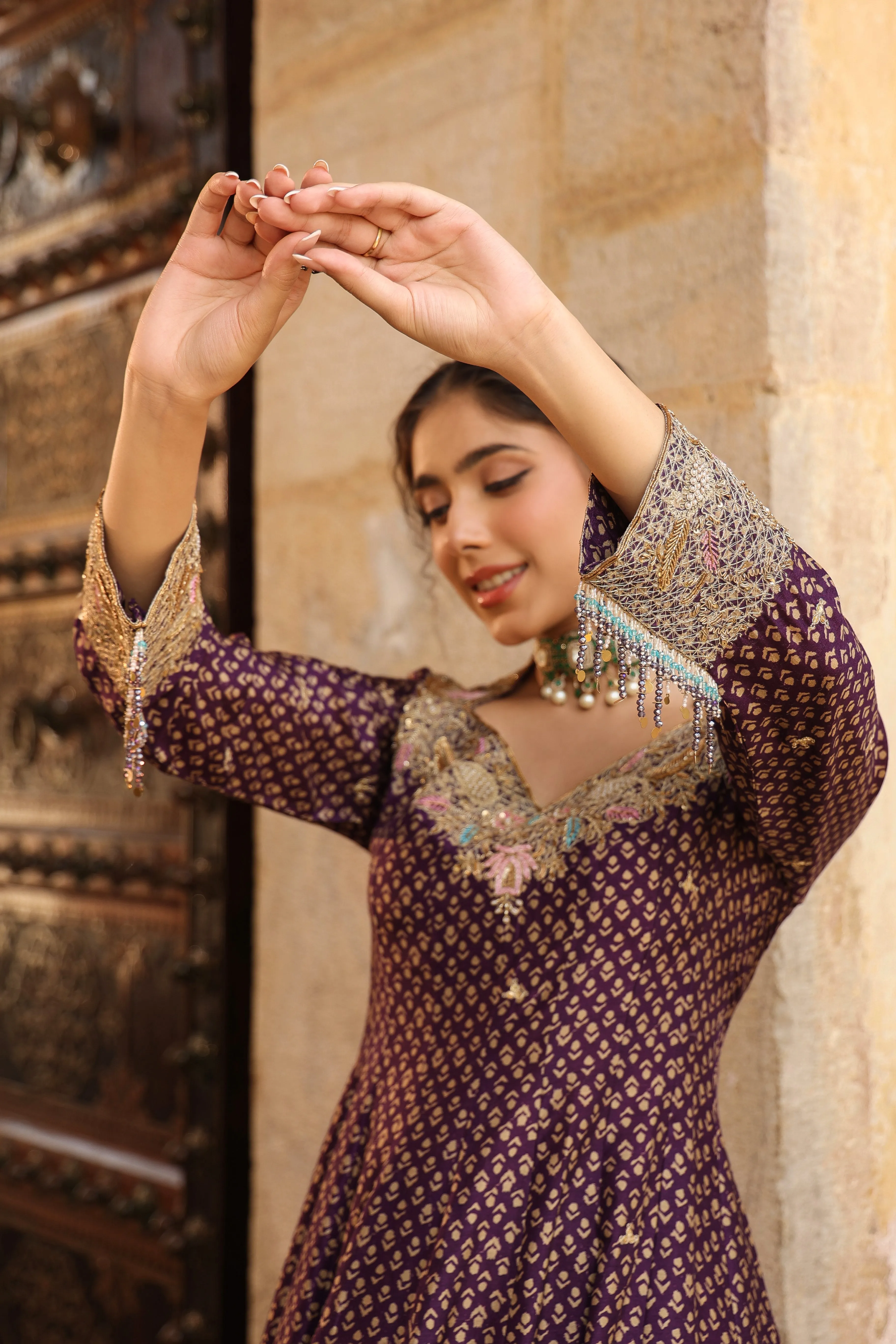 riwayat printed kalidar set